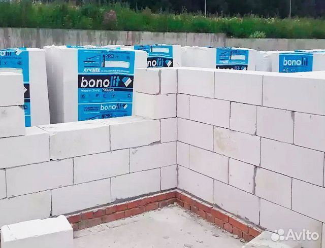 Газобетонные блоки Бонолит, пеноблоки Bonolit