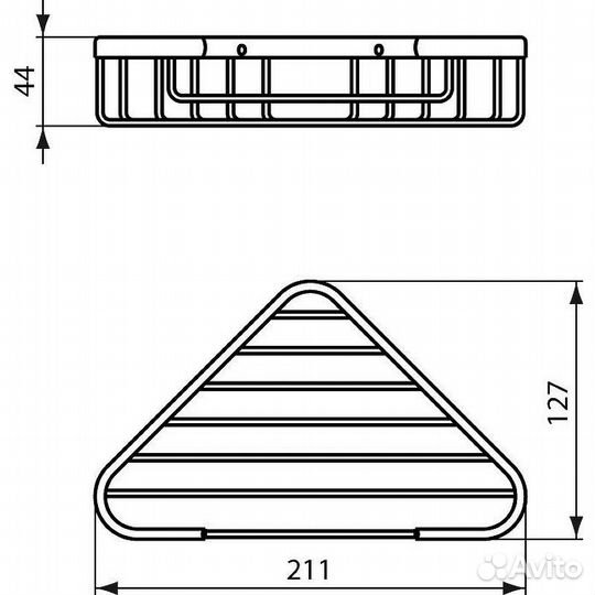 Полка корзина Ideal Standard IOM хром (A9105AA)