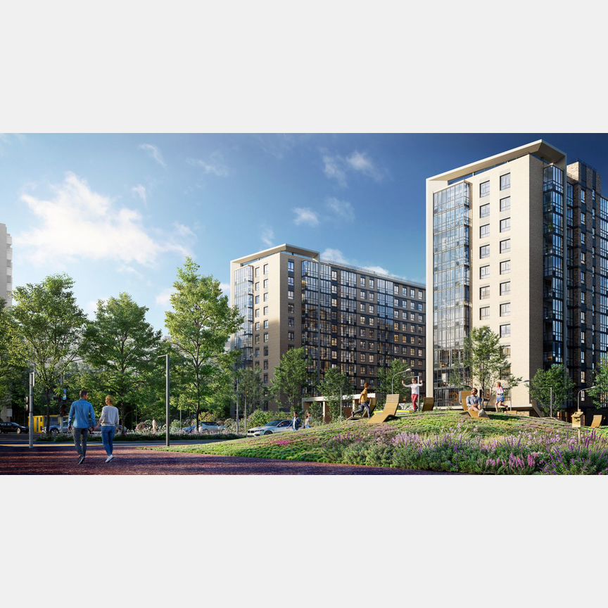 2-к. квартира, 46,8 м², 10/12 эт.