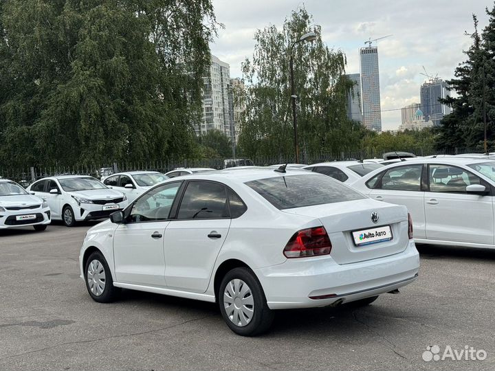 Volkswagen Polo 1.6 AT, 2019, 225 297 км