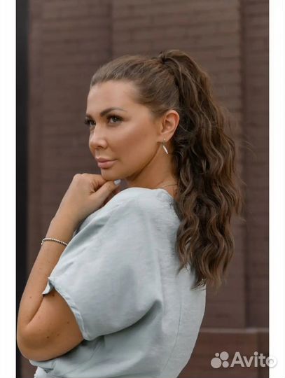 Хвост шиньон