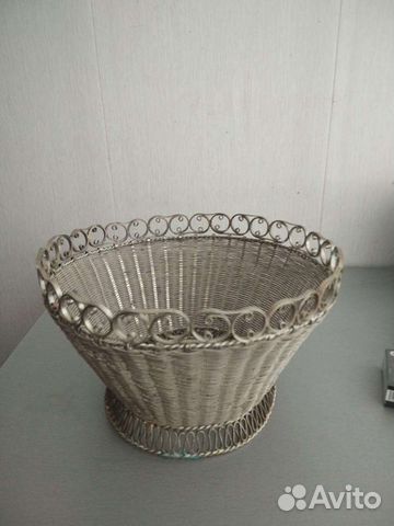 Конфетница латунь СССР