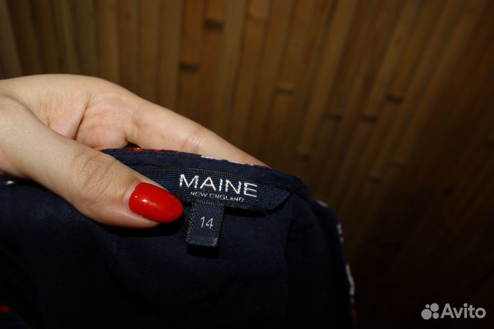 Maine L-XL платье хлопковое