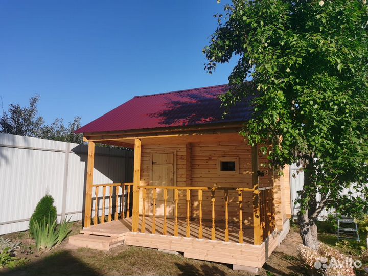 Баня под ключ из профилированного бруса