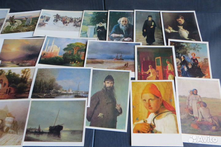 Открытки. репродукции художников