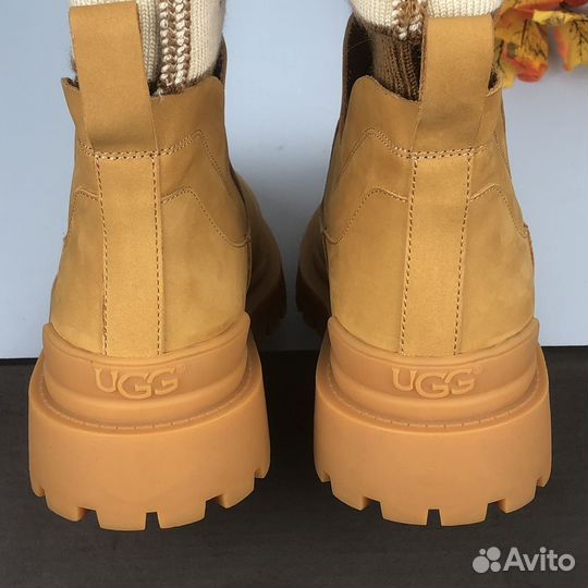 Ботинки зимние угги Ugg Martin Knit Chestnut