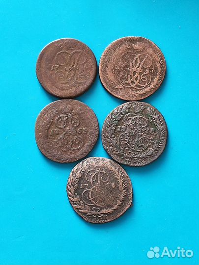 Медные монеты царской России