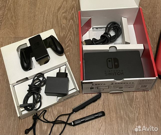 Полный комплект от Nintendo Switch