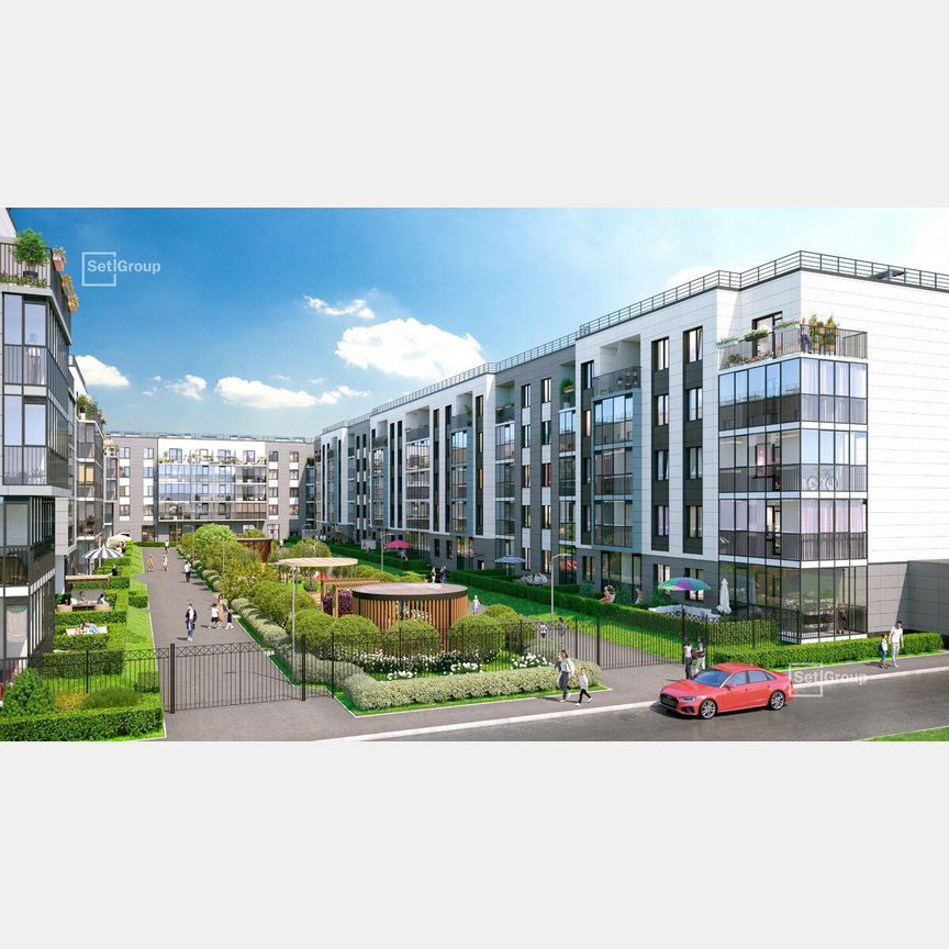 1-к. квартира, 37 м², 2/5 эт.