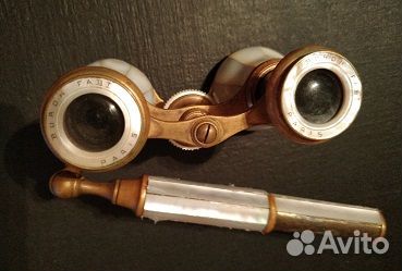 Театральный бинокль buron fabi, paris, 19 век