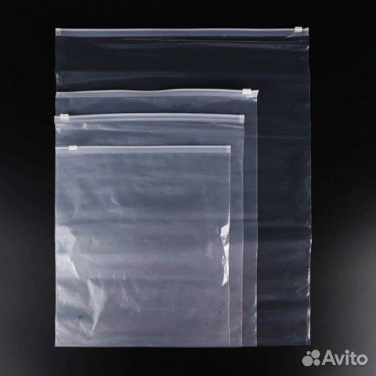 Пакет зиплок С бегунком 450Х600мм