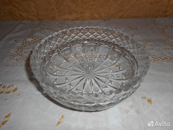 Посуда хрустальная