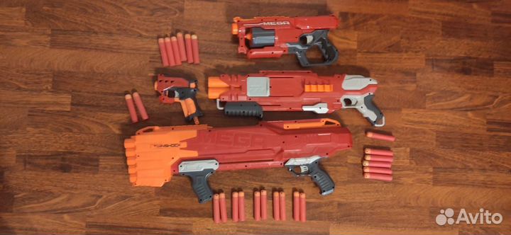 Бластеры Nerf мega Нерф мега