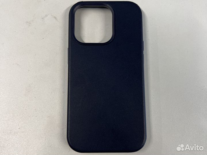 Чехол на iPhone 14 pro кожаный