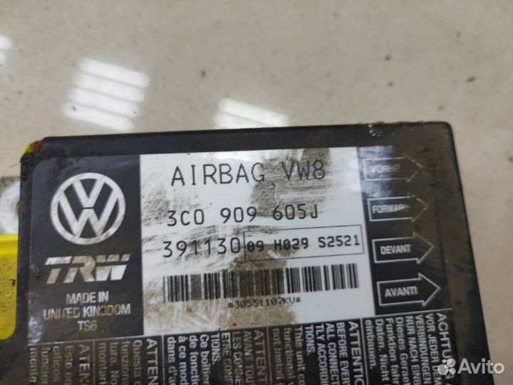 Блок управления Airbag Volkswagen Passat B6 1.9