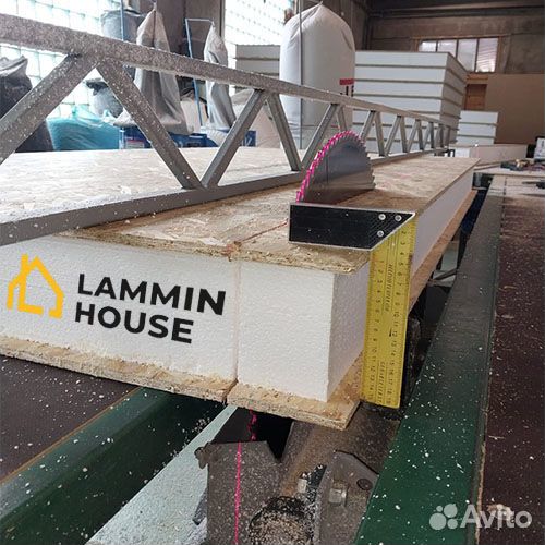 Сип панели 2500Х1250Х124 мм