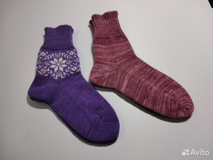 Шерстяные носки