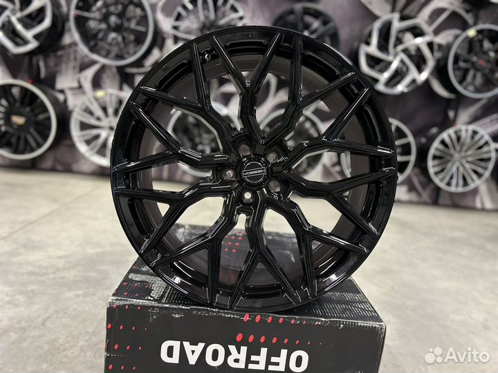 Диски 9x21 5x108 ET35 GlossBlack