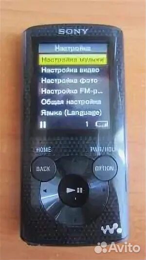 Mp3 плеер sony walkman nwz