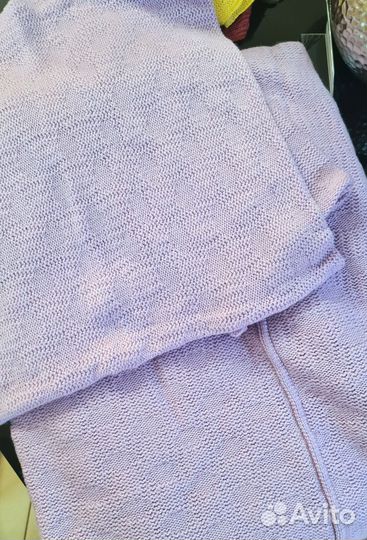 Плед вязаный полушерсть