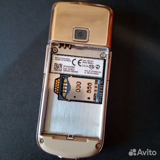 Nokia 8800 Gold Arte, 4 ГБ