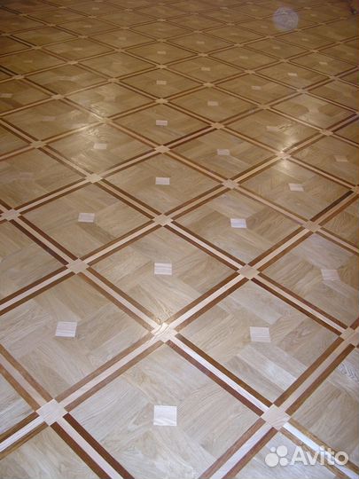 Паркет. Укладка, шлифовка, ремонт