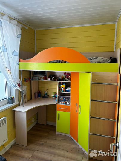 Детская кровать чердак