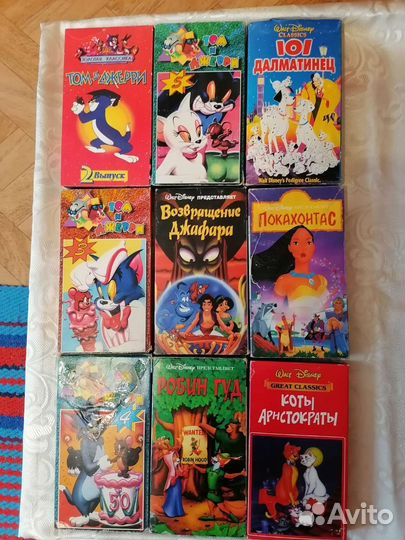 Видеокассеты с фильмами