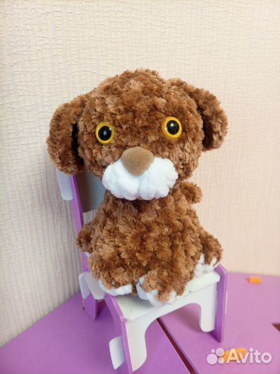 Капибара, котенок, зайка, паук - вязанные игрушки