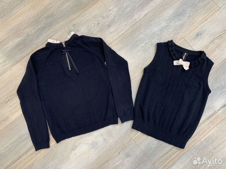 Школьная форма для девочки 128 синяя