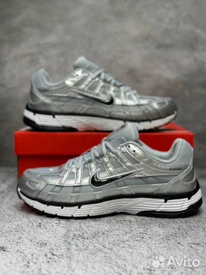 Nike P-6000 Metallic Silver