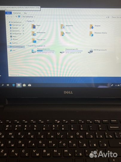Ноутбук dell core i3