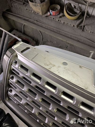 Решётка радиатора на range rover