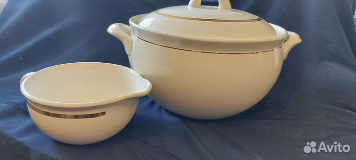 Супница и соусник СССР зик