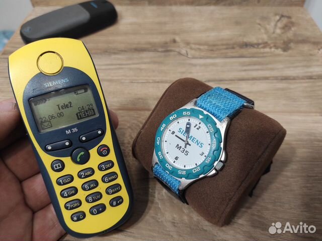Siemens M35i Black&Yellow +Watch объявление продам