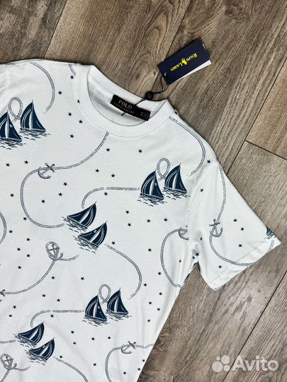 Мужская футболка Polo Ralph Lauren паруса