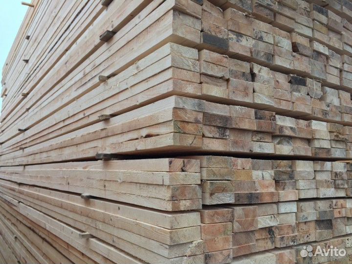 Доска хвоя сухая строганная категории ав