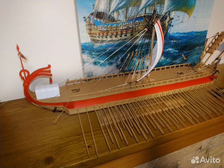 Парусный корабль Римская Трирема