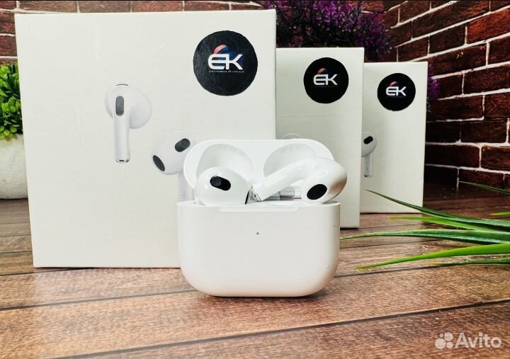 AirPods 3 Premium + (Гарантия 90дней + чехол)