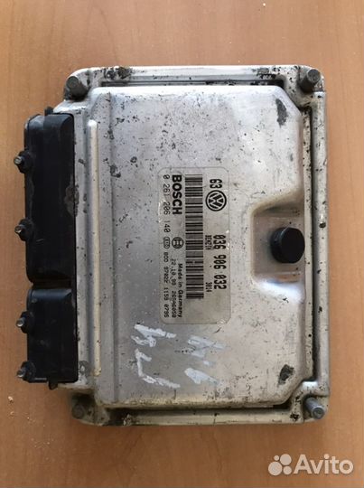 Блок управления двигателем гольф 4