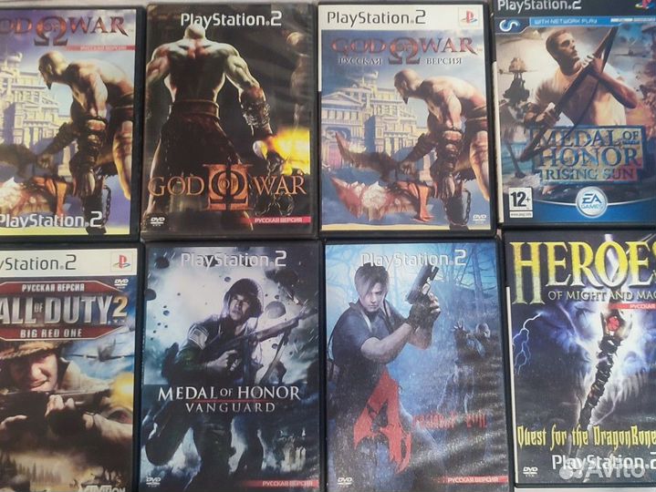 Диски на playstation 2 ps2 пс2