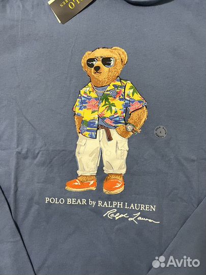 Новая худи оригинал Polo Bear by Ralph Lauren