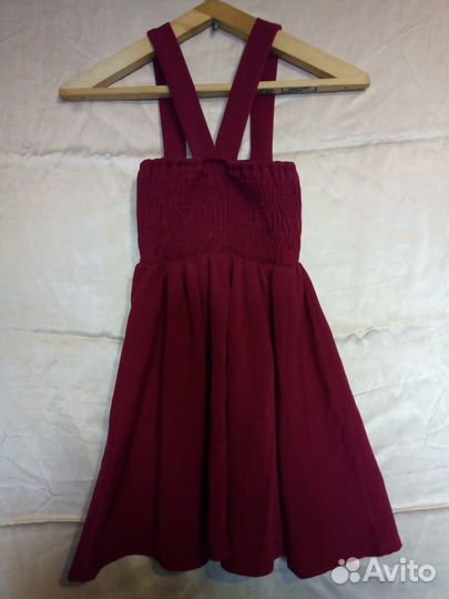 Школьная форма для девочки 134. 9 лет. Бордовая