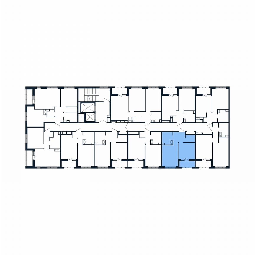 2-к. квартира, 37,1 м², 11/13 эт.