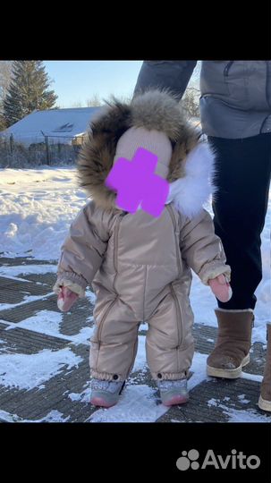Комбинезон трансформер зимний от 0 до 80р