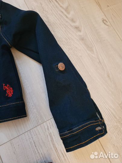 Куртка джинсовая и платье US Polo Assn
