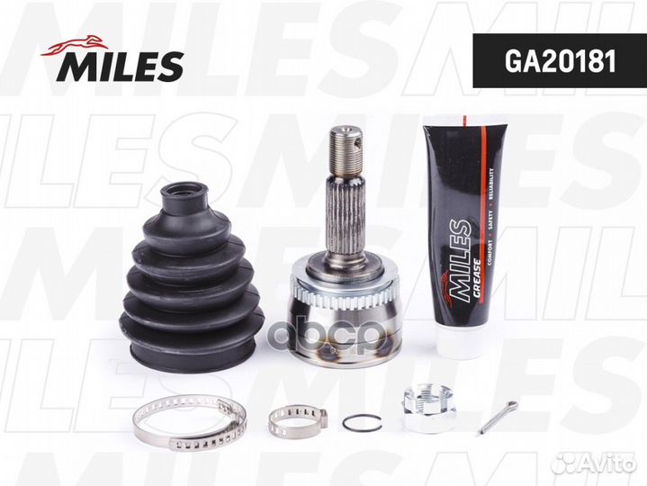 ШРУС KIA cerato 1.6 04- нар. (ABS) miles GA20181