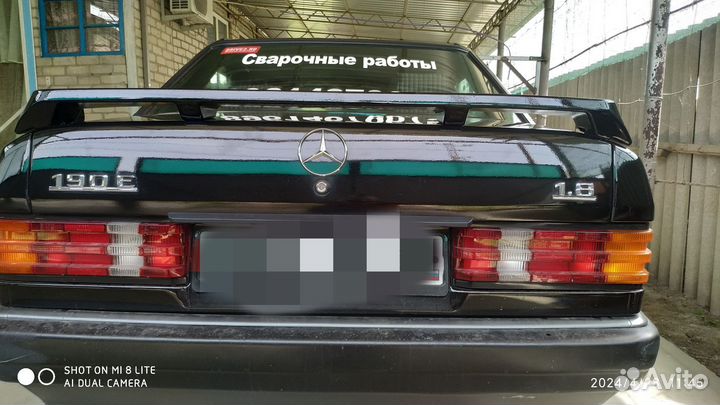 Спойлер Hella мерседес w201