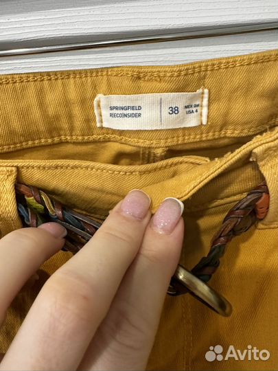Джинсы женские прямые springfield р.38