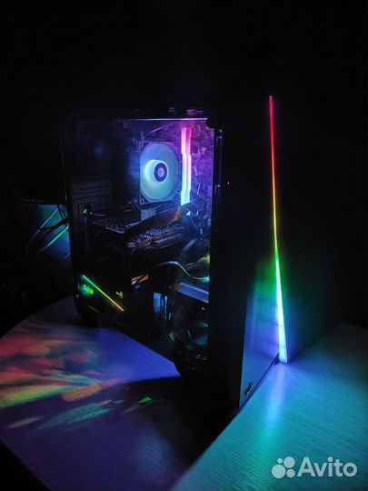 AMD Ryzen 5 3600/16Gb/B450M/куллер/корпус/блок